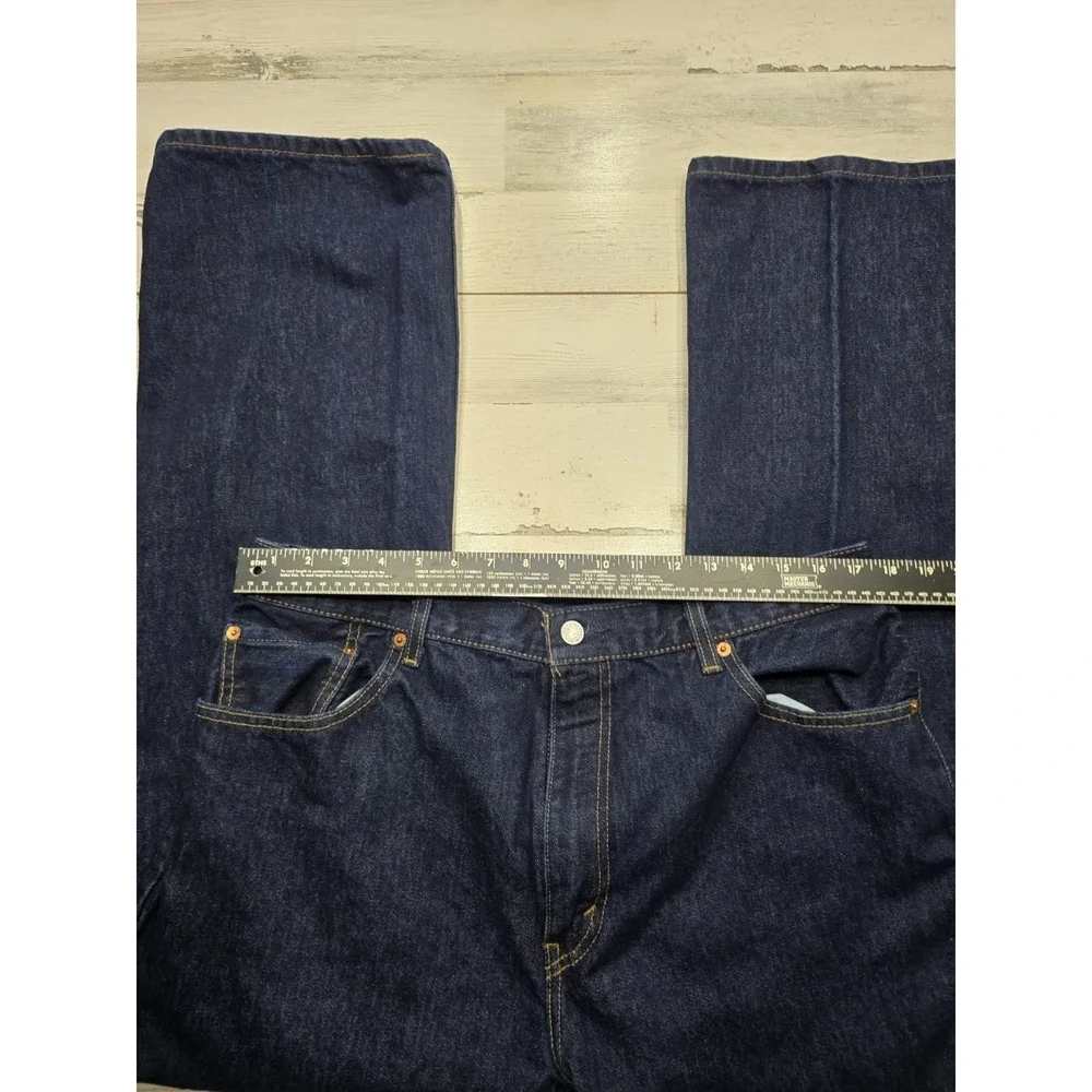Levis 517 Mens Bootcut Jeans Indigo Blue Denim W38 L30 Mexico Made‎ 00517-0217
